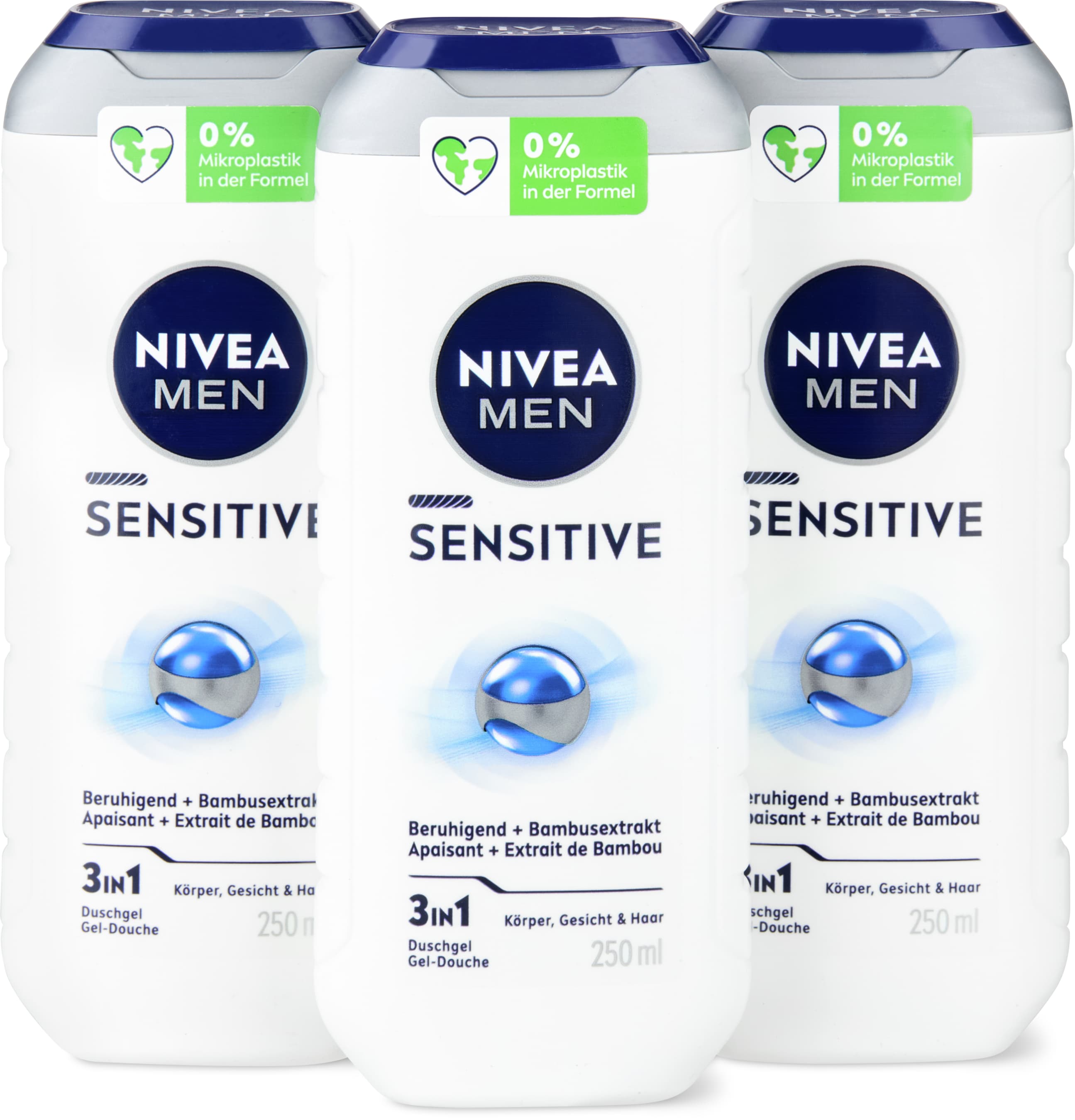 Nivea Gel douche Sensitive 3x250ml